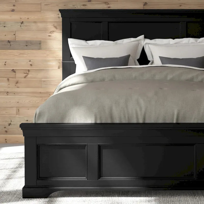 Homestyles Bedford Black Queen Bed