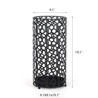 Adeco Metal Stand Holder Organizer Entryway Umbrella Rack Cane