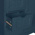VEIKOUS Bathroom Floor Storage Cabinet with 4 Drawers