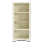 Storage Cabinet with Adjustable Shelves, Freestanding Bookcase with Doors, Living Room or Office