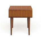 Alborg End Table - Rich Walnut Finish
