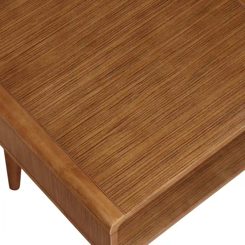 Alborg End Table - Rich Walnut Finish