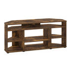 Furinno Jensen Corner TV Stand TV up to 55 Inches, Espresso