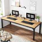 78.74 inch Extra Long 2 Person Double Computer Desk for Home Office