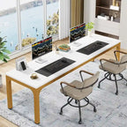 78.74 inch Extra Long 2 Person Double Computer Desk for Home Office