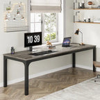 78.74 inch Extra Long 2 Person Double Computer Desk for Home Office