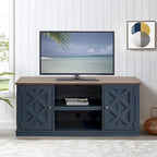 54 Faux Raw Wood TV Stand for 60 TVs - 54 in Width