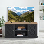 54 Faux Raw Wood TV Stand for 60 TVs - 54 in Width