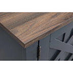 54 Faux Raw Wood TV Stand for 60 TVs - 54 in Width
