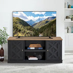 54 Faux Raw Wood TV Stand for 60 TVs - 54 in Width