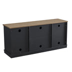 54 Faux Raw Wood TV Stand for 60 TVs - 54 in Width