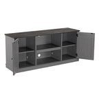 54 Faux Raw Wood TV Stand for 60 TVs - 54 in Width