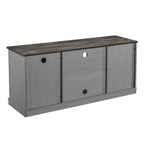 54 Faux Raw Wood TV Stand for 60 TVs - 54 in Width