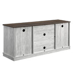 54 Faux Raw Wood TV Stand for 60 TVs - 54 in Width
