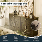 Futzca Sideboard Buffet Cabinet, Kitchen Storage Cabinet