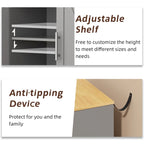 Futzca Sideboard Buffet Cabinet, Kitchen Storage Cabinet
