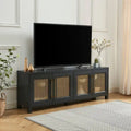 69.5 Wood TV Stand Media Console Entertainment Center