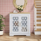 31 in. Rustic Bathroom Bedroom Accent Storage Cabinet