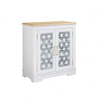 31 in. Rustic Bathroom Bedroom Accent Storage Cabinet
