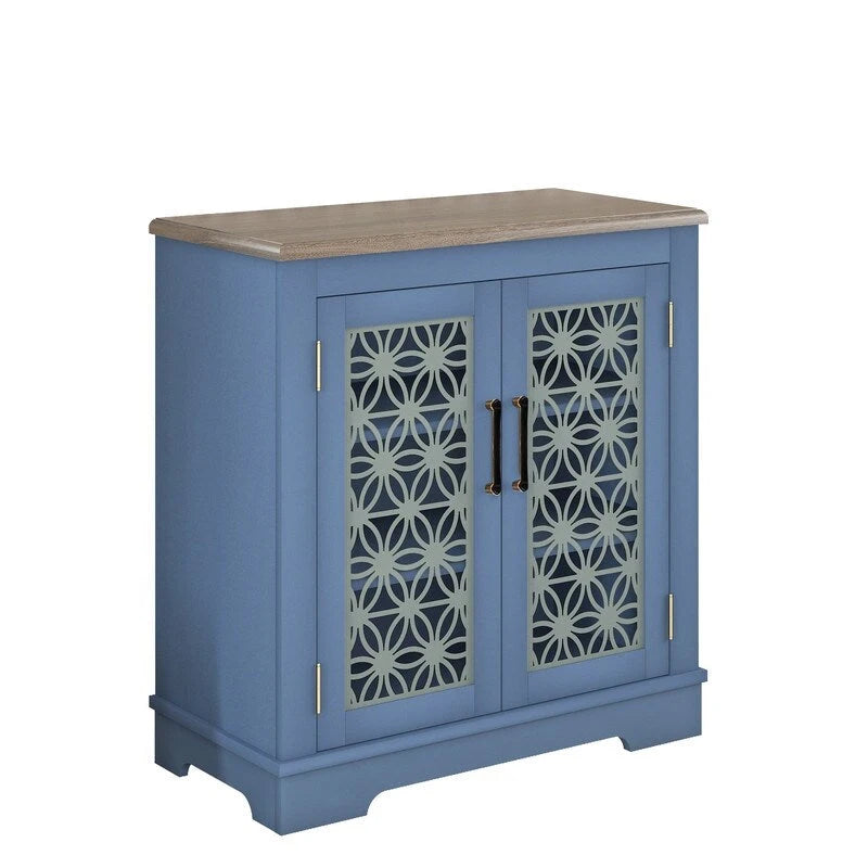 31 in. Rustic Bathroom Bedroom Accent Storage Cabinet