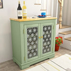 31 in. Rustic Bathroom Bedroom Accent Storage Cabinet