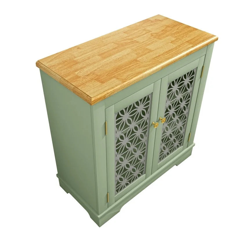 31 in. Rustic Bathroom Bedroom Accent Storage Cabinet