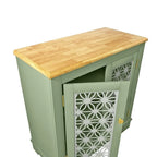 31 in. Rustic Bathroom Bedroom Accent Storage Cabinet