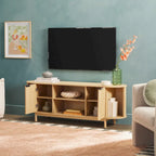 Middlebrook Modern Reeded 60-inch TV Stand with Rounded Edges